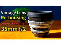Super Takumar 35mm f2 - "Turn vintage still lens into Cine-style prime lens" by DoNotLeaN