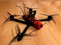 MegaLongRange - printed parts for 7'' frame by eksperts