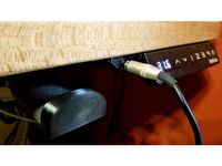 Headphone / Audio Jack Extender (Under Desk or Wall Mount) by registeredthing