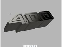 Chevrolet 400 fender emblem by BakkerBart90