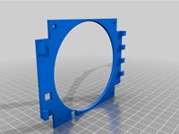 HP Z440 Front fan bracket (92mm fan)  by kiril_nedev