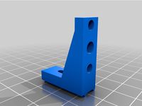 BMG Base adjustable support for BLTouch and 40mm Fan by dertester123