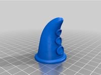 Green Tentacle (bent forward) by dedehai