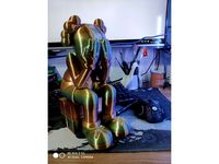 Kaws companion style art toy by Goldensnakehead