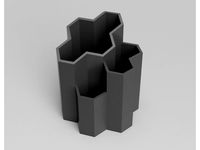 Polygon pen-holder by kozkay9933