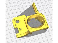 Creality Stock Hotend Mount for Ender 5 by SnakeP