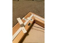 Z Shape Picture Frame Braces (offset clips) by artoonie