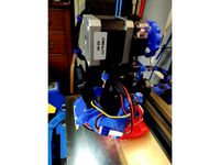 Angled Ender3 Pro Bullseye Duct by CampDaddy