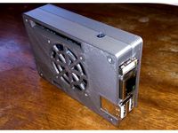 Orange Pi PC (H3) Case (simple or with 3.5'' LCD Screen) by paleopterix