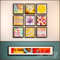 The picture in the frame: 14 piece (Collection 19)