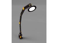 Articulated Worktable Lamp by cyrussmeat