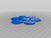 Werewolf Role Coins by HuberD