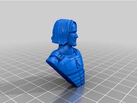 CyberPunk 2077 Keanu Reeves Bust by artemartemartem