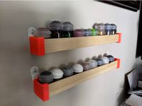 Citadel Paint Shelf by MegaMatt