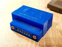 Commodore 64 C64 Ultimate II+ Cart Tape Adapter Housing Case by Osfald