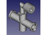 RV External Shower Water Tap Manifold by ooklaboo