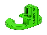 FlashForge Dreamer air fan duct. Double. For left extruder. by Chuzhastik