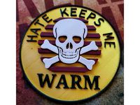 Hate keeps me warm. by babjazz