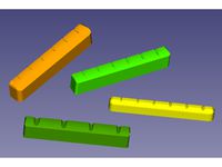 Nut for guitar and other string instruments factory / Kamm-Fabrik für Gitarren und andere Saiteninstrumente by Johann_LA