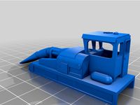 Jet Snowblower Model Railroad by SteelBear