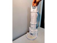 Barad-dûr (Sauron's tower) connectable dice tower by mrsagi