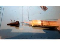 Luer-lock syringe cap for flux, solder paste, etc by danandrei96