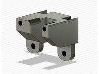 DD Adapter for Ender3/CR-10 with E3D V6+Volcano using Winsin Dual-Gear Extruder by Pampinho