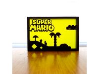 Super Mario Silhouette Art by CheesmondN
