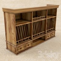 Open shelf for Cookware