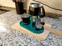 Moka Pot - Bialetti - 3 cups - Fancy Dryer/stand by stephun96