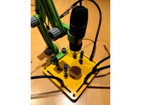 USB Microscope Third Hand Connector by izeman