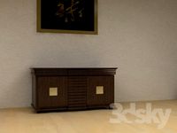 Chest of drawers in the art deco style