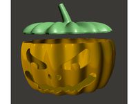 Scary Pumpkin by dnsblm
