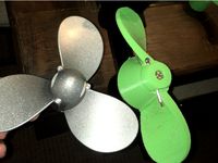 2 Blade outboard 1,5hp propeller by _sOnGoKu_