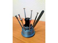 Screwdriver rotary base support by reymopa