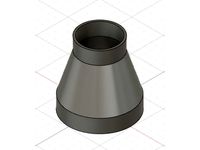 TPT125 dust adaptor for 100mm hose by Parnakas