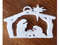 "Nativity" Scene Ornament by shutinhorror