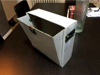 Covid mask dispenser out of a filament box by Adamow