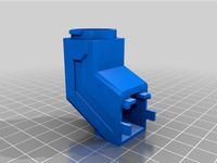 Crossfight B-daman upright magazine adapter by Foxtopus