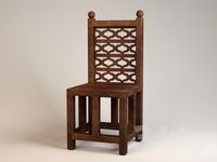 Chair in old Russian style