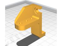 Ender 3 V2 BLTouch Mount (supports usage with Direct Drive) by umranium