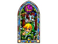 Lithophane Vitrail Zelda Windwaker 3e modele (stained glass) by RustyVince63
