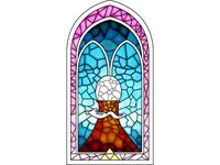 Lithophane Vitrail Zelda Windwaker 8e modele (stained glass) by RustyVince63