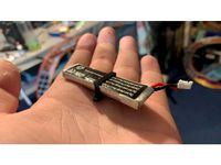 NewBeeDrone 75mm cockroach battery mount 1s 450mah by ROryTrc