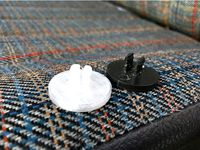 plate with clip - window crank - Mercedes T1 Bremer  by minifrog