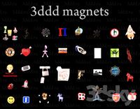 Magnets on the fridge