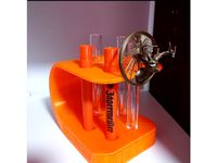 Jägermeister test-tube holder by zumbefin