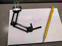 Miniature Notepad Drafting Arm by TensorFlux
