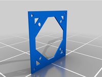 Hotswap fan adapter - 80mm to 120mm by unf0rg0tt3n