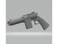 FHW:Shae Vizla Blaster Pistol (starwars) by thefreeheathen